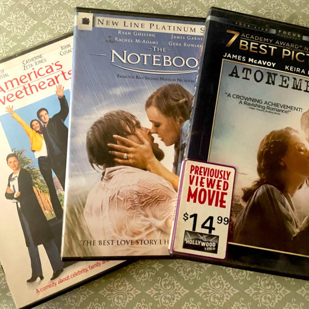 3 DVDs: